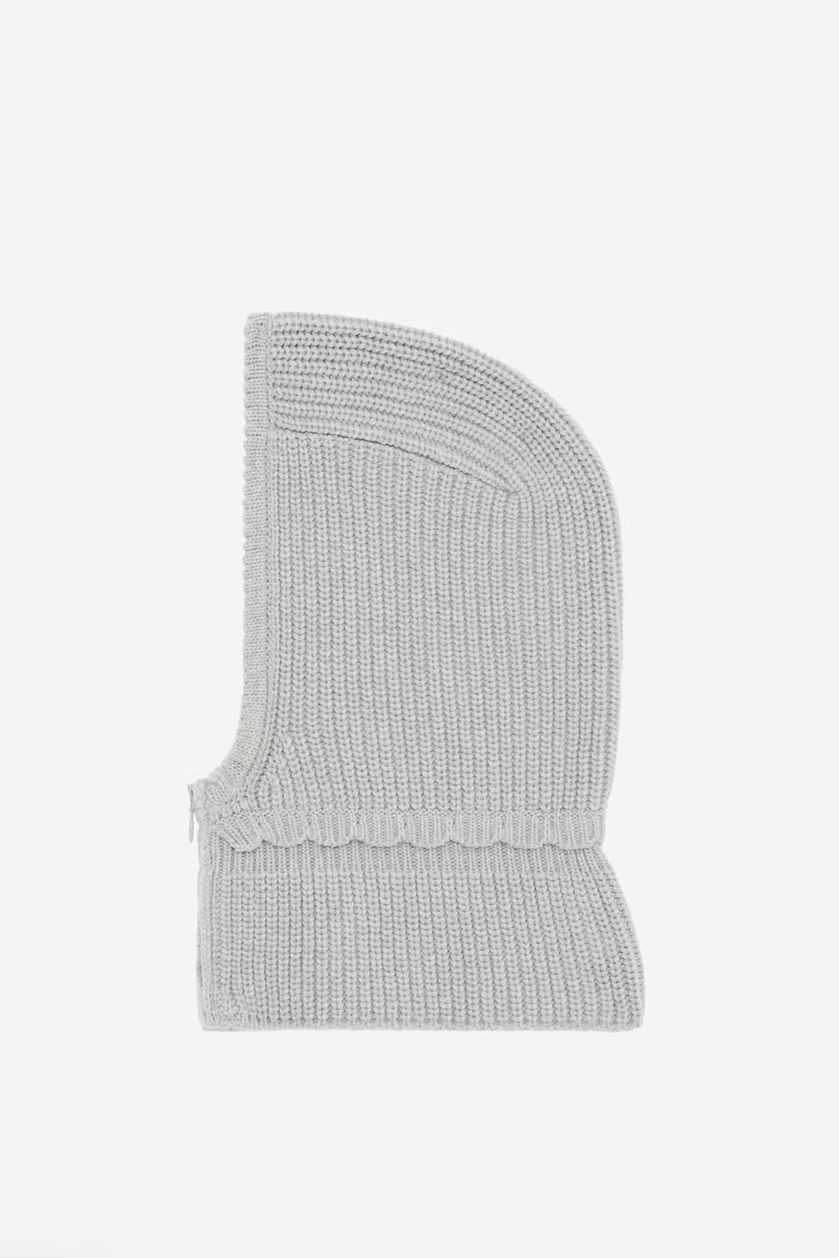 Cagoule zippée gris