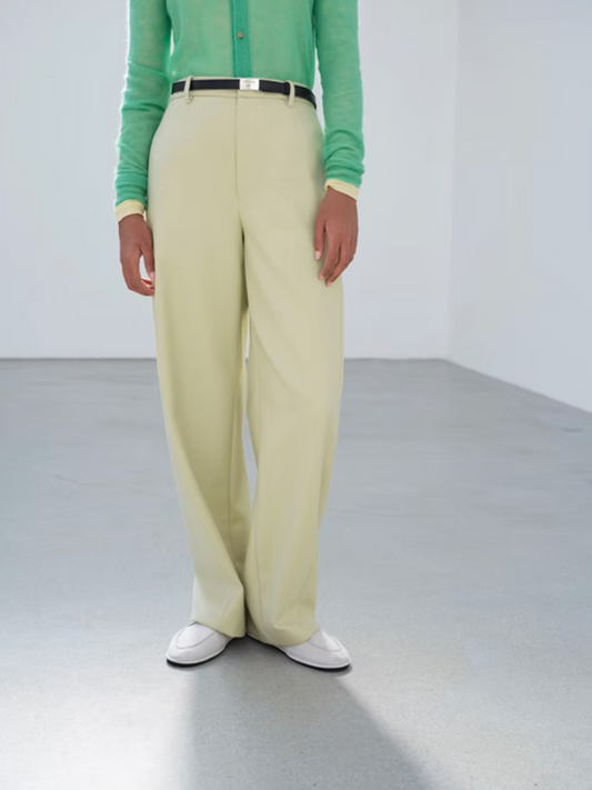 Pantalon LIGHT MELTON SLACKS
