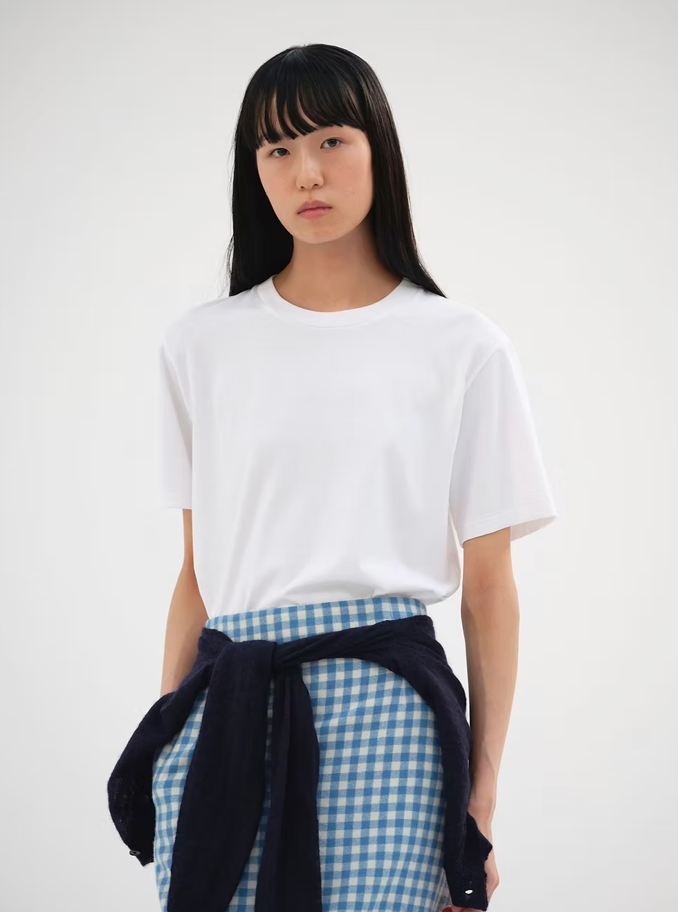 Tee shirt PIMA COTTON JERSEY TEE Auralee