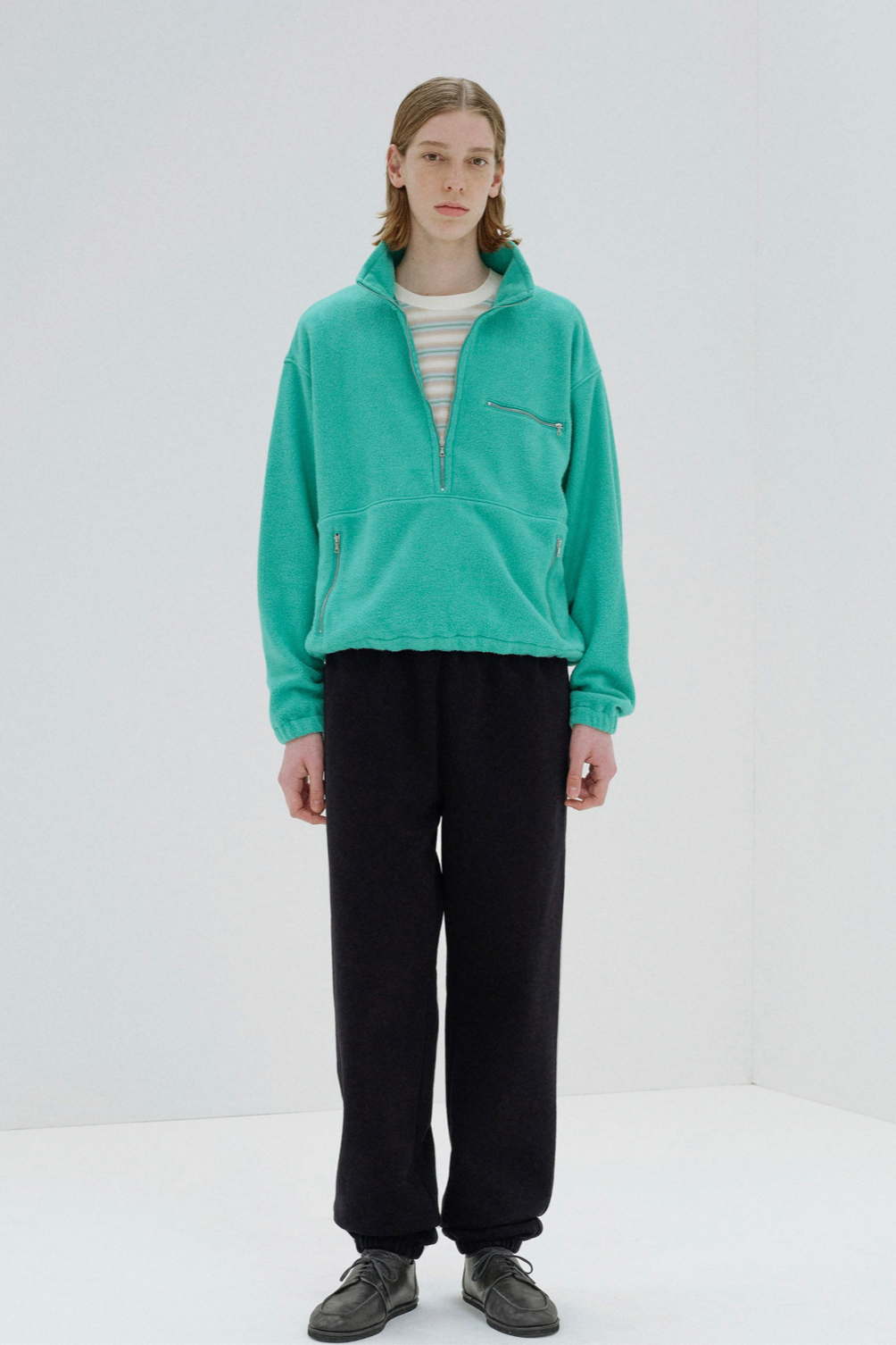 Fleece homme en soie