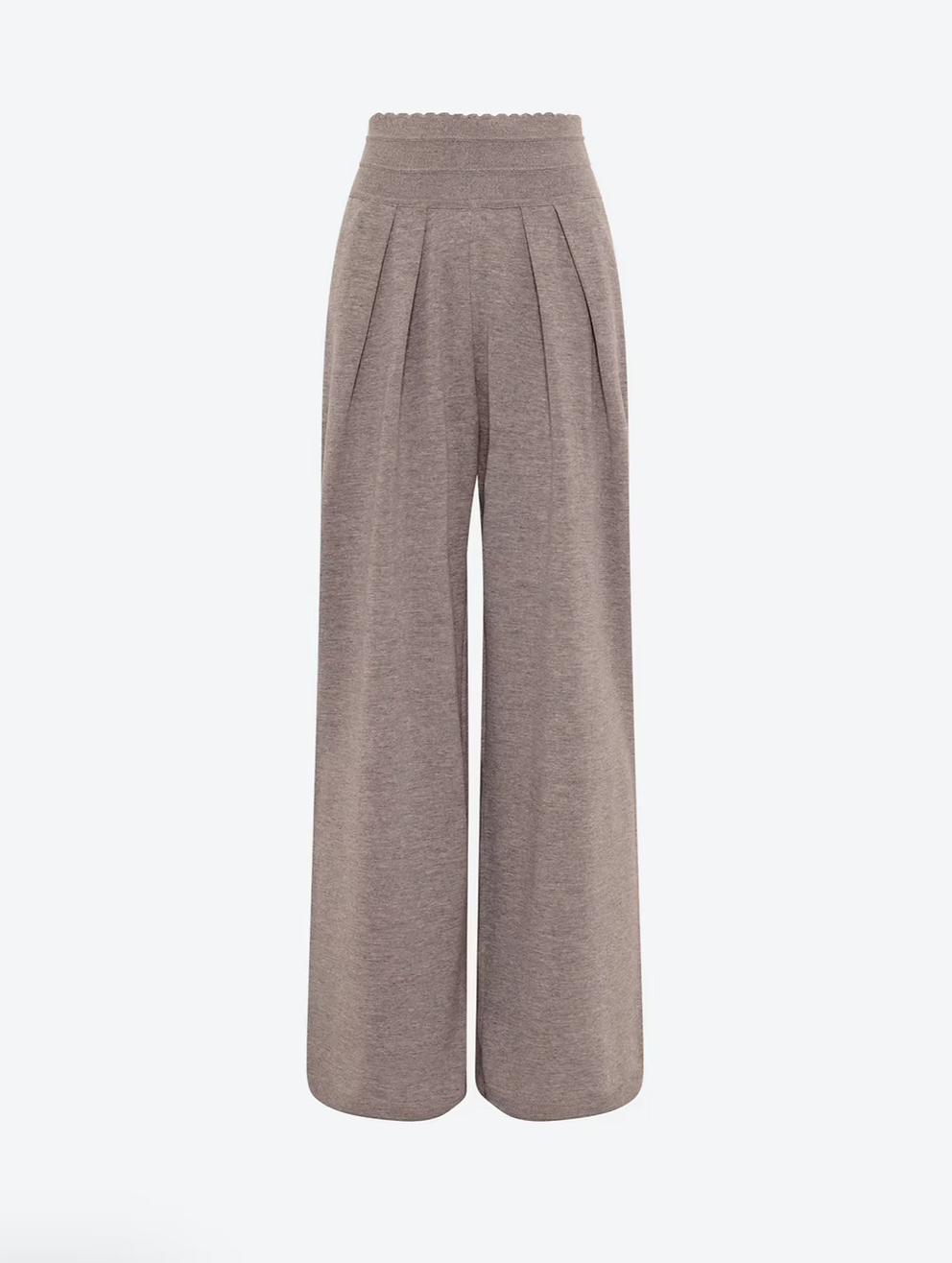 Pantalon large châtaigne