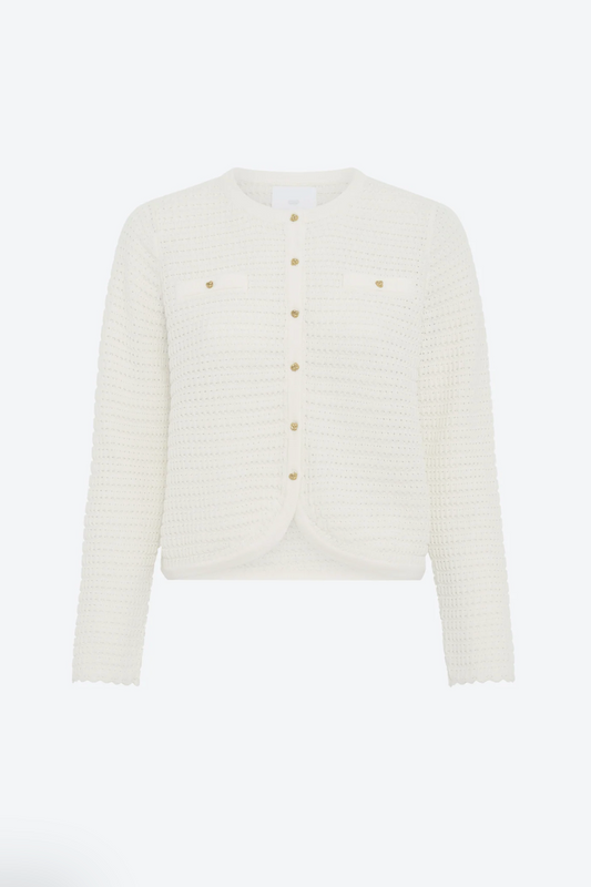 Cardigan Bégonia naturel