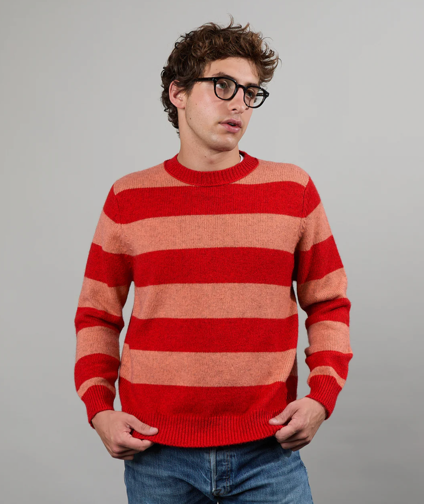 MARTIN STRIPES POPPY BLUSH 19