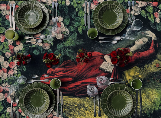 Nappe en Lin" Sleeping Beauty "