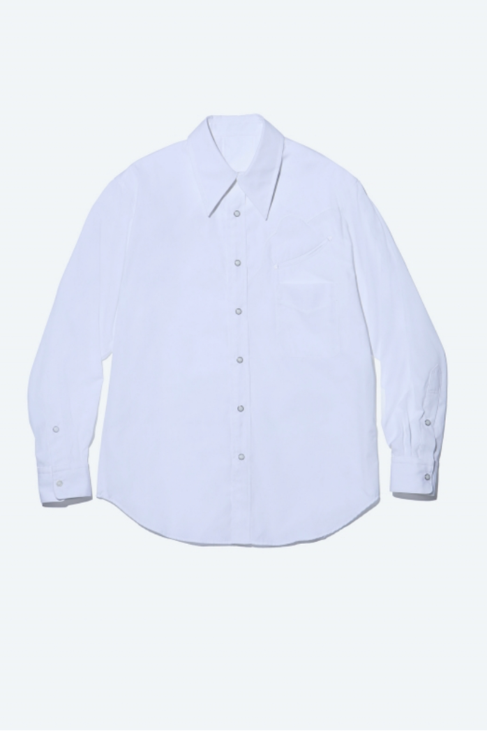 Typewriter western shirt white Toga Archives
