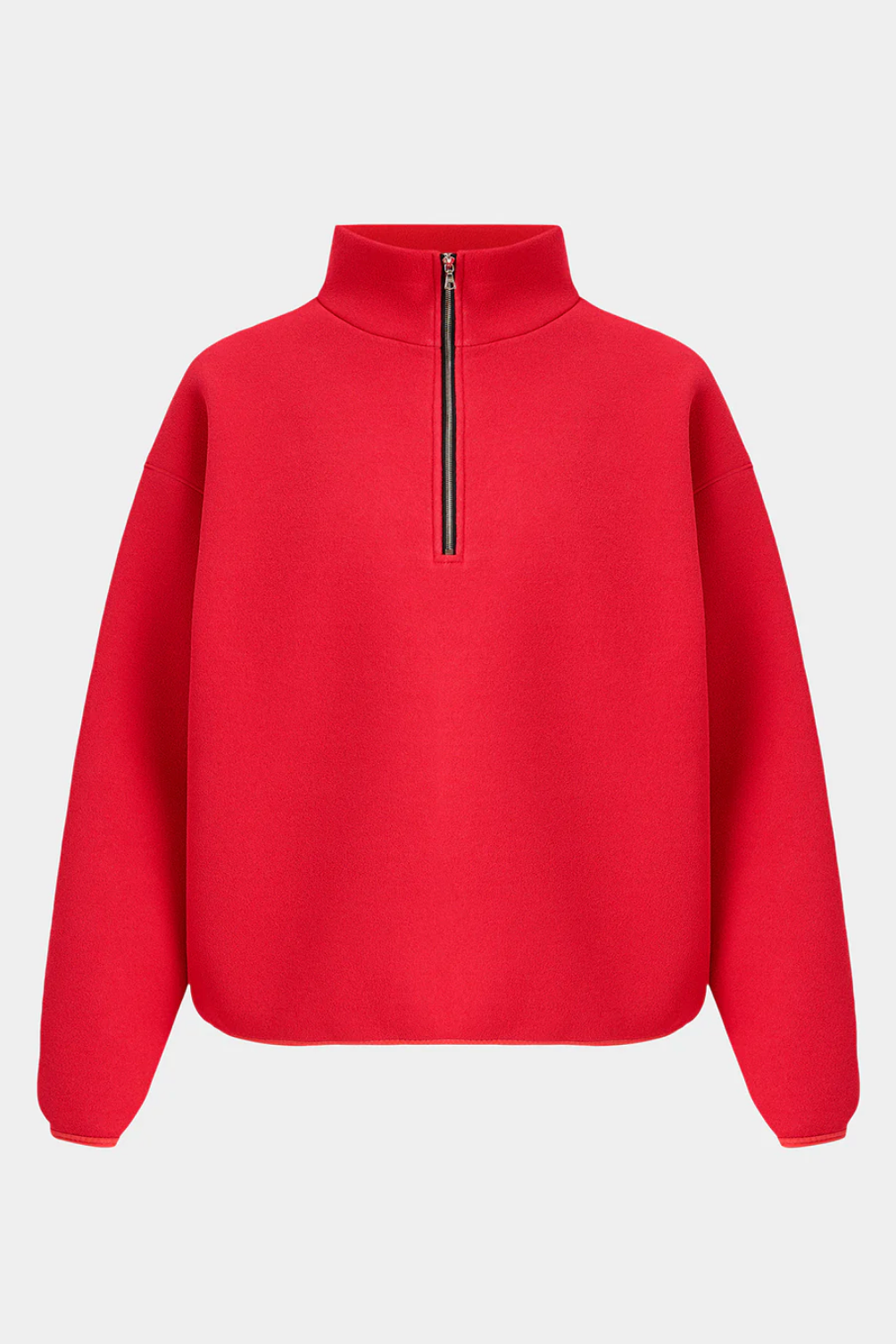 Pull Zippé rouge Rocky