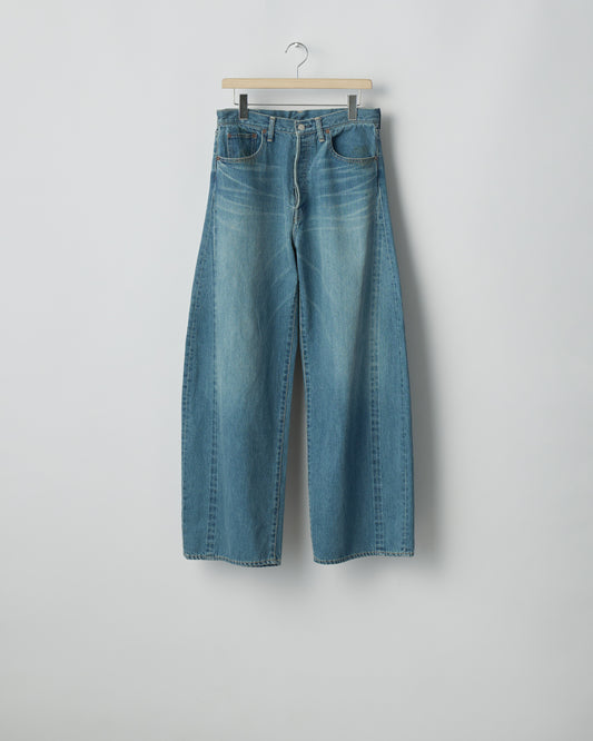 SSSTEIN - DEFORMATION WIDE VINTAGE DENIM JEANS