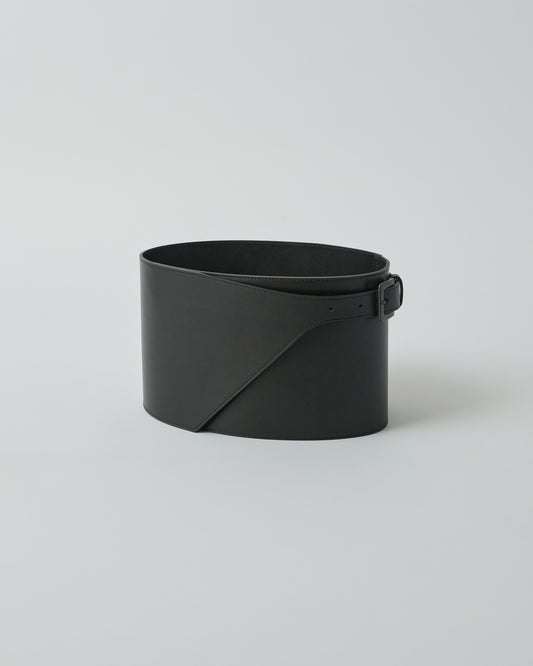 LEATHER WIDE CORSET BELT