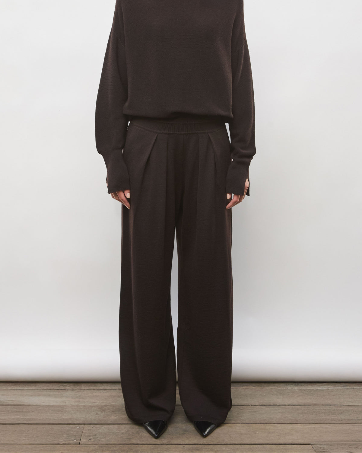 Molli - Pantalon Lauren Ebene
