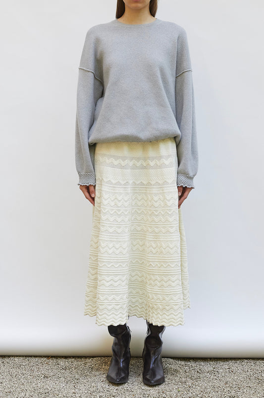 Sweat loose gris souris