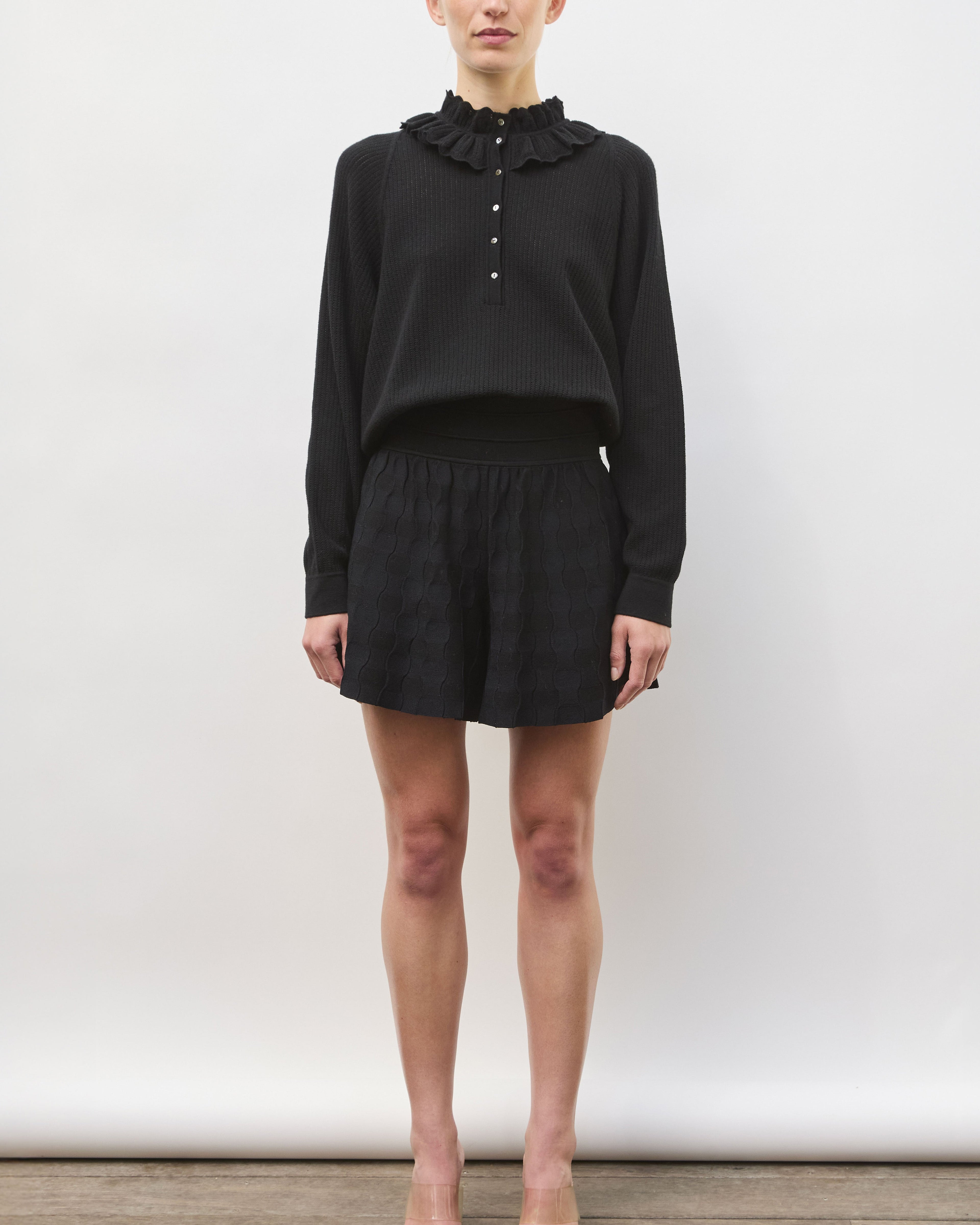 Top ample Molli Noir