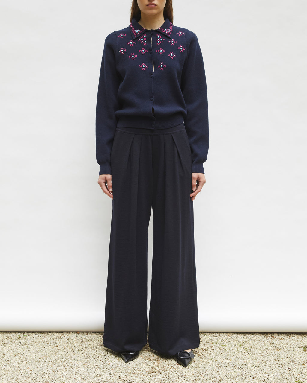 Pantalon fluide Molli Nuit