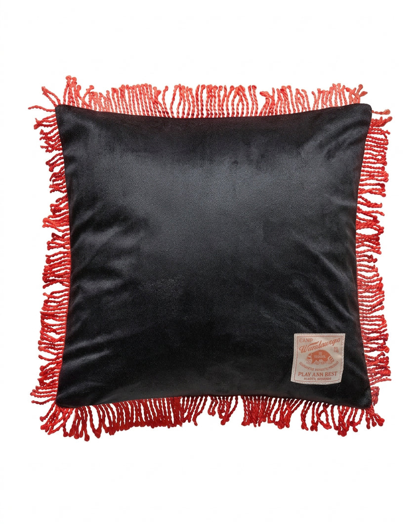 Coussin élan Camp Wandawega