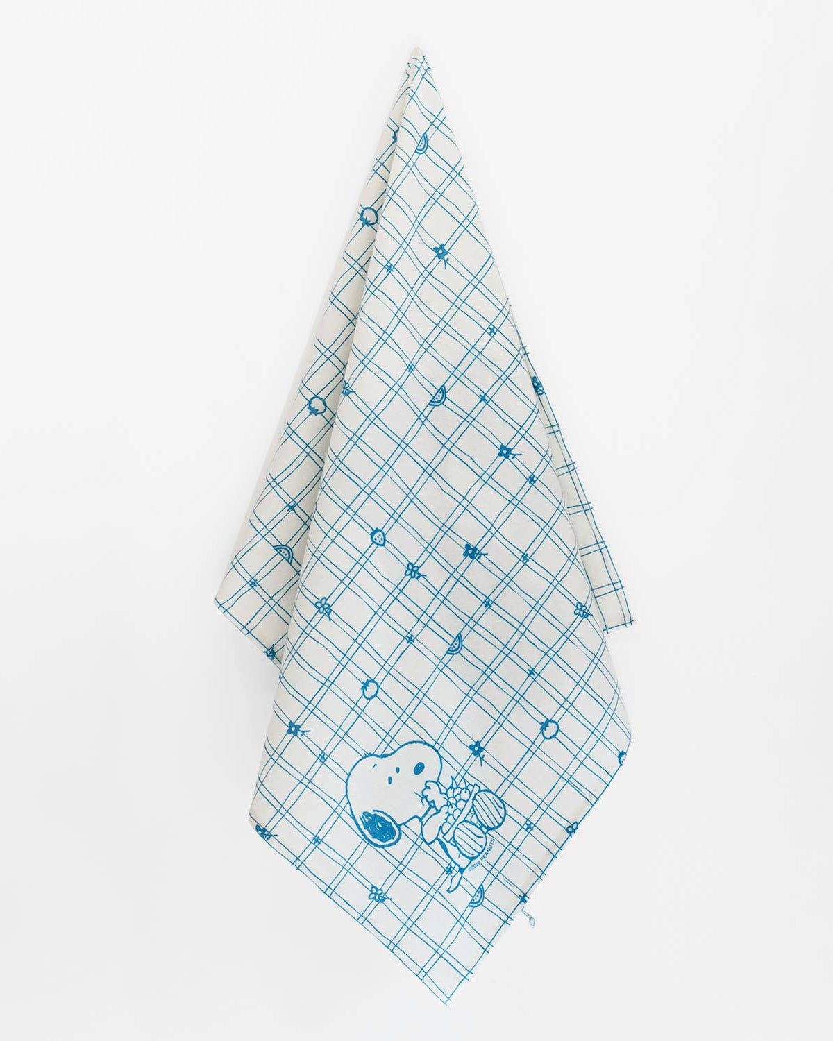Torchon Peanuts® - Snoopy Cherry Basket