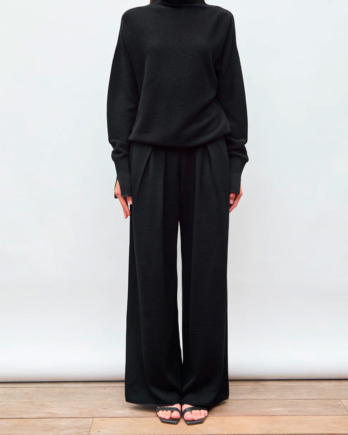 Molli - Pantalon Lauren Noir
