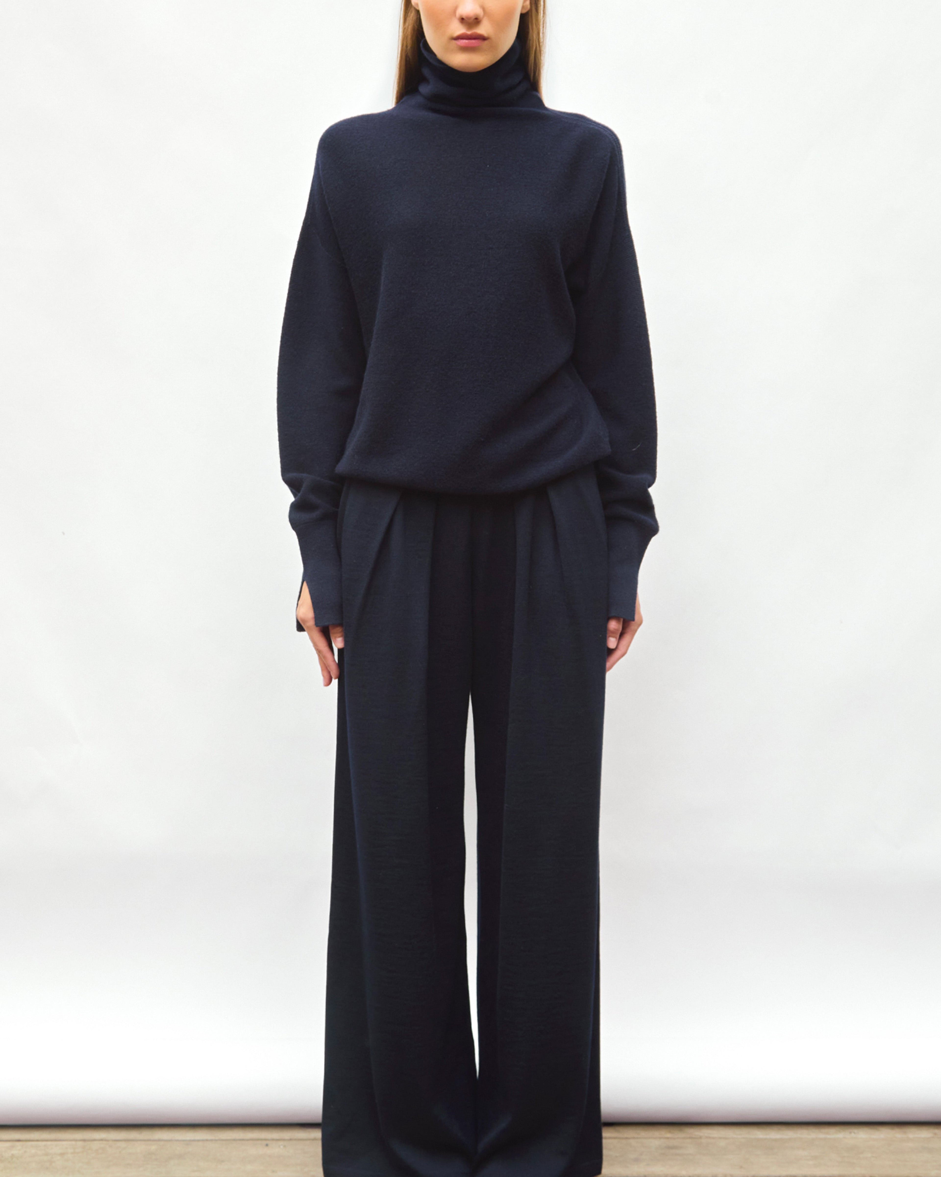 Pull col roulé Molli Nuit