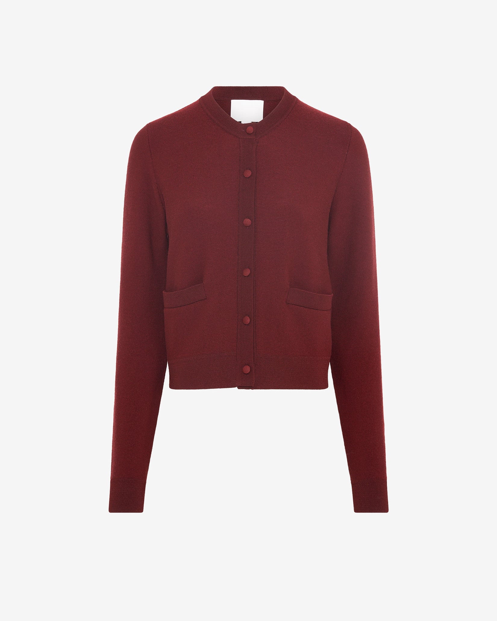 Cardigan maille mousse Molli Amarante