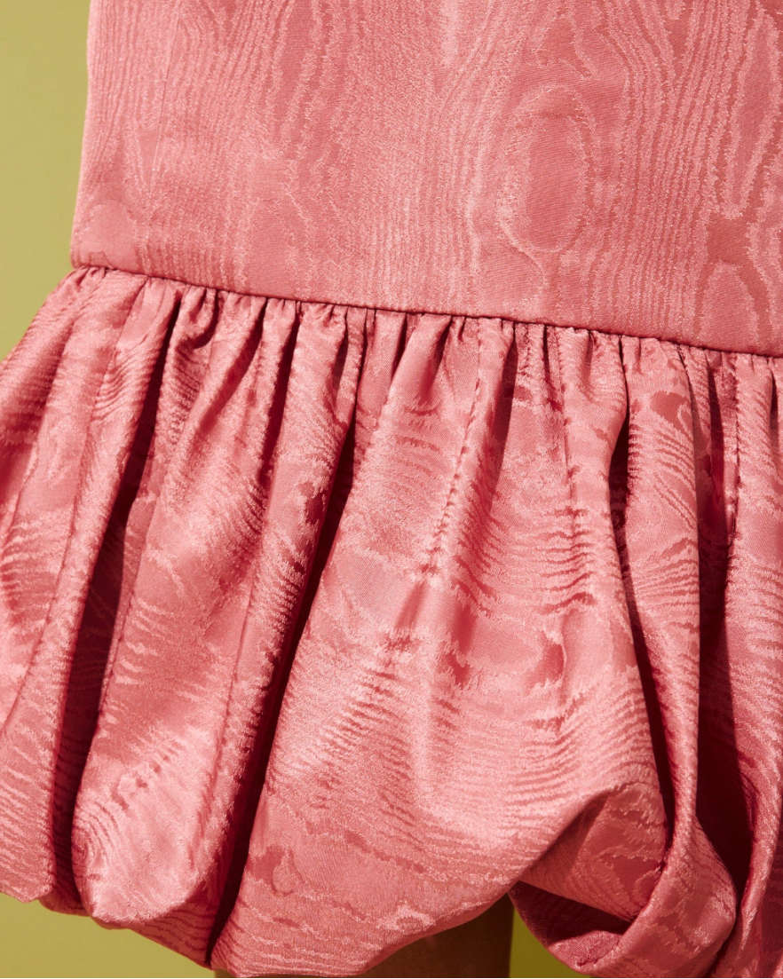 ALEMAIS JUPE MOIRE ROSE