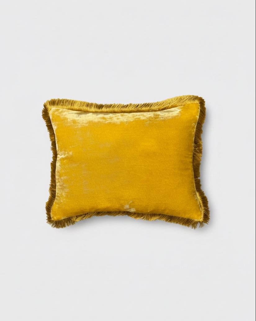 Anke drechsel coussin velours de soie