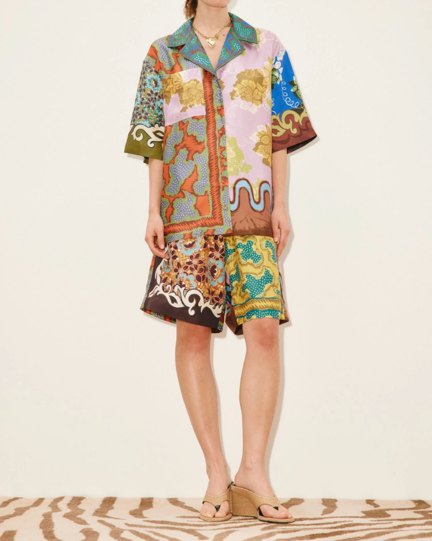 Arnie Silk Shirt Alémais