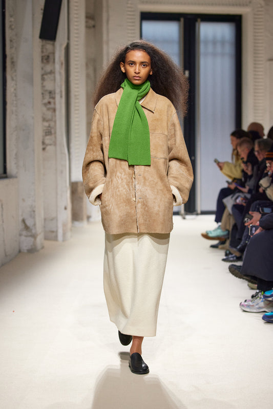 MERINO MOUTON SHIRT BLOUSON