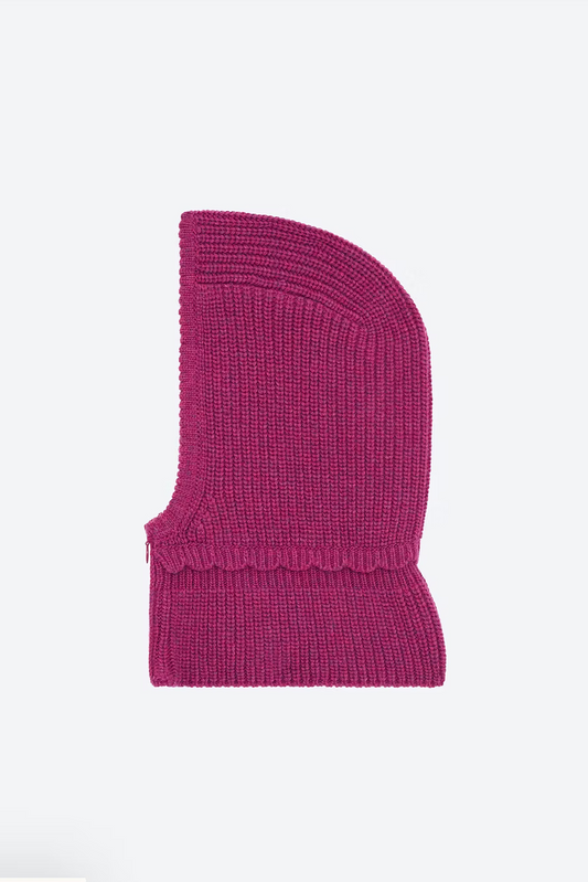 Cagoule zippée fruit rouge