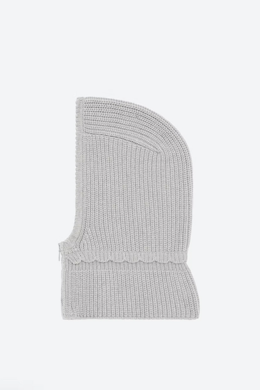 Cagoule zippée gris