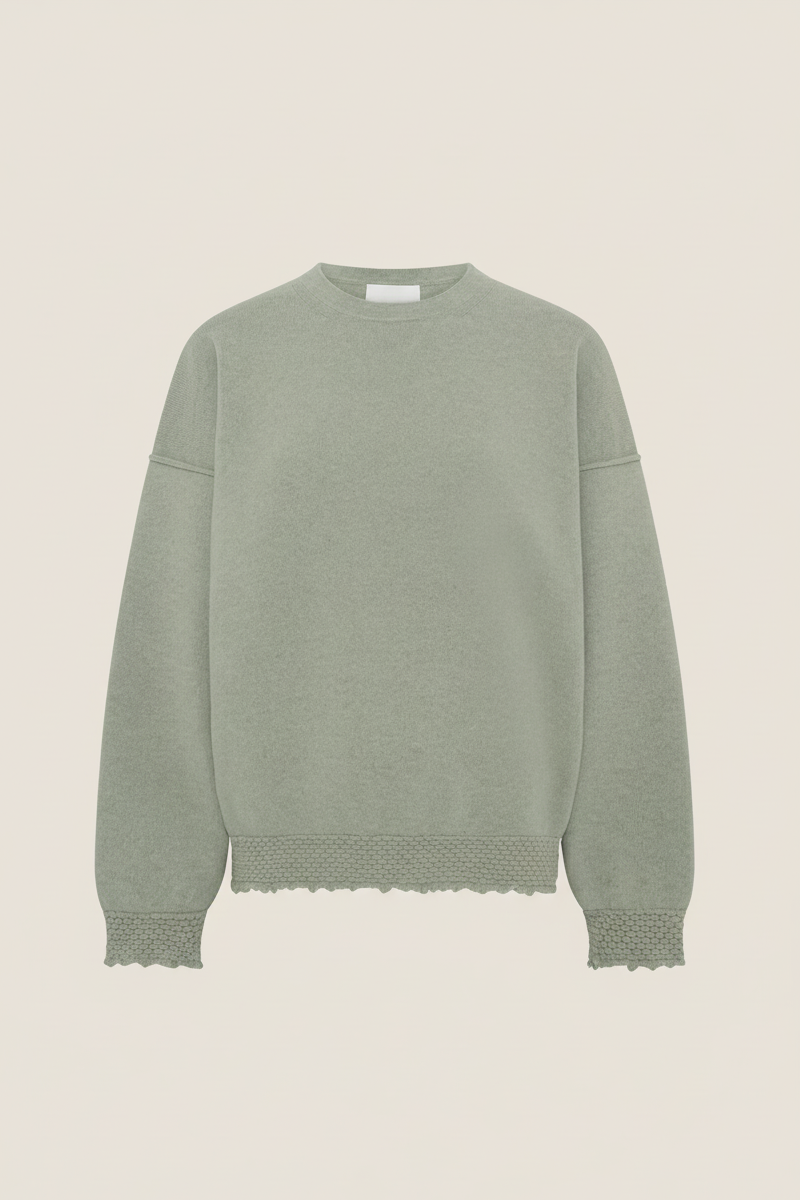 Sweat loose gris souris