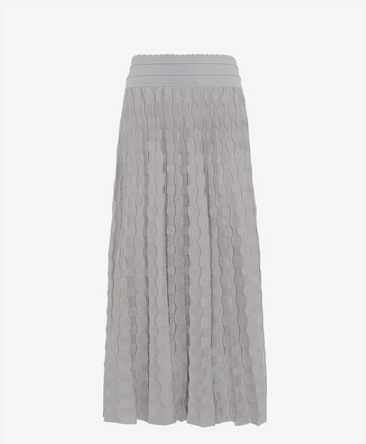 JUPE DÉLICATE MAILLE ONDULÉE