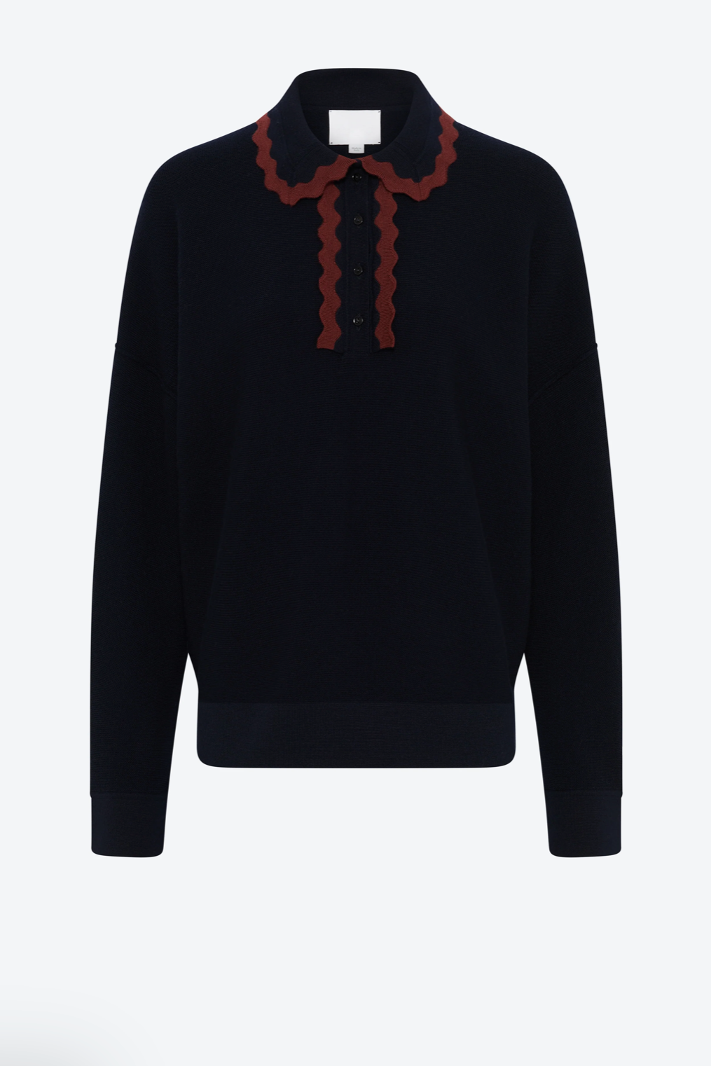 Chemise nuit col croquet