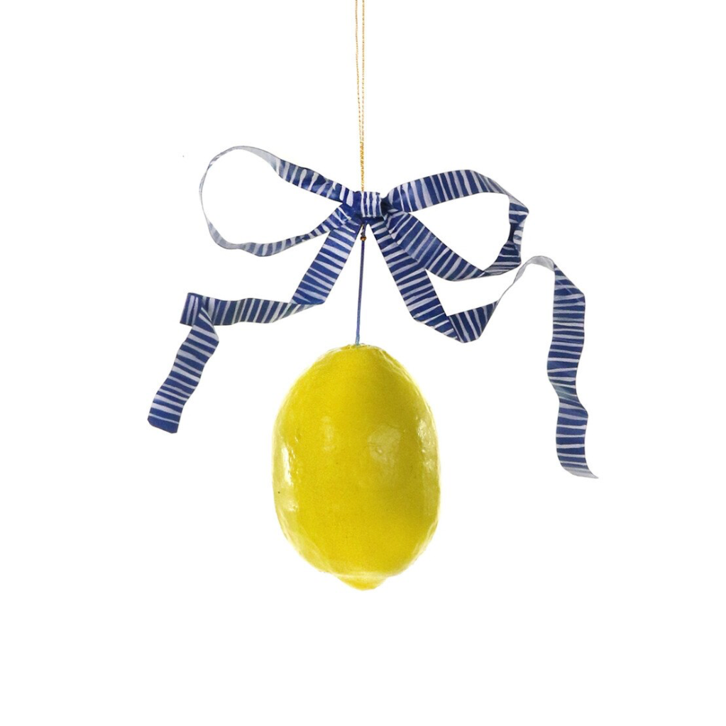 Décoration de Noël Citron