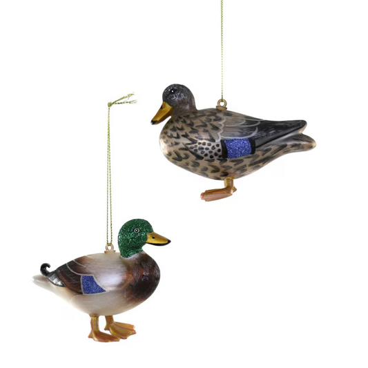 Décoration de Noël canard