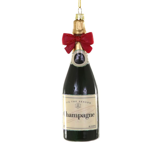 Décoration de Noël Champagne