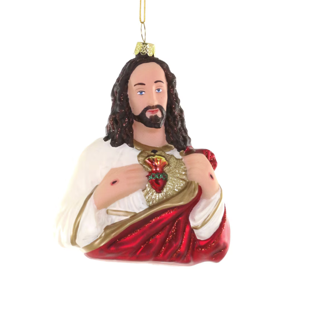 Décoration de Noël Jesus Coeur sacré