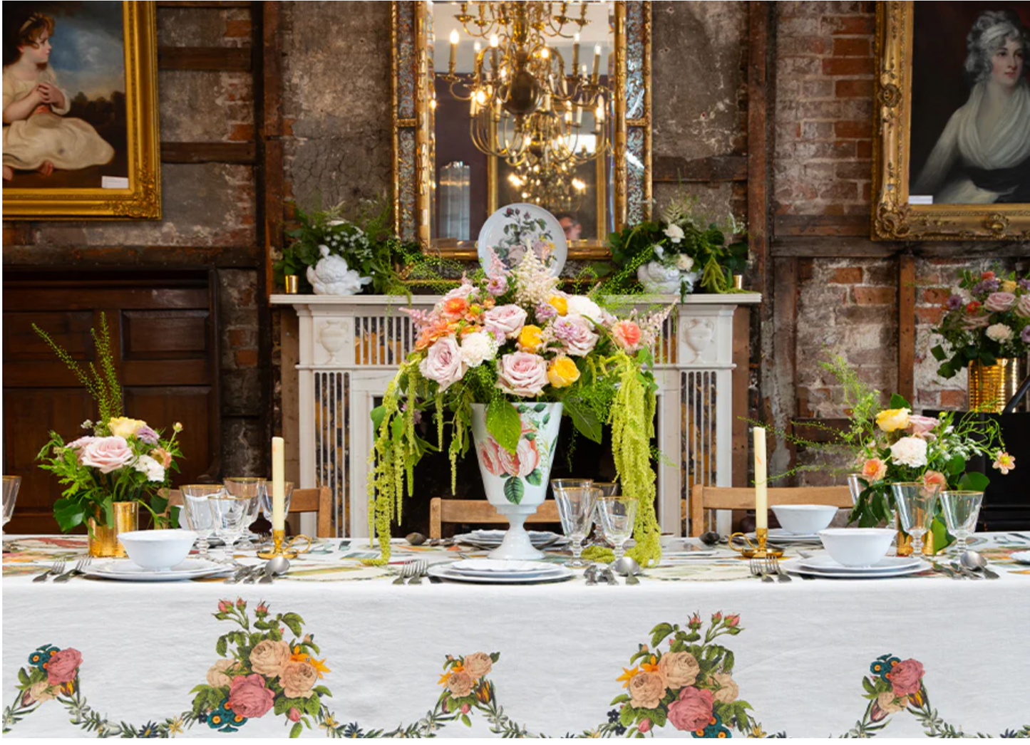 Nappe en Lin "Feast"