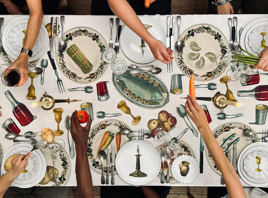 Nappe en Lin "Feast"