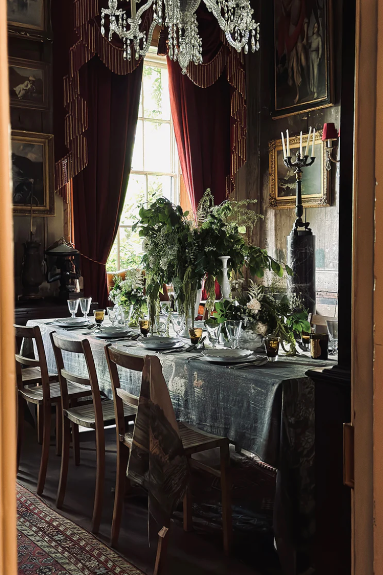 Nappe en Lin "Central Park" John Derian x S&B