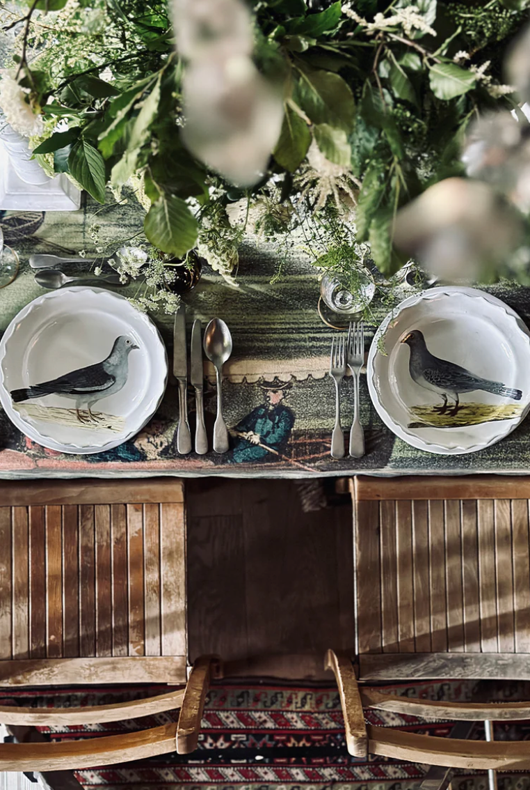 Nappe en Lin "Central Park" John Derian x S&B