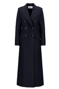 Manteau long double boutonnage