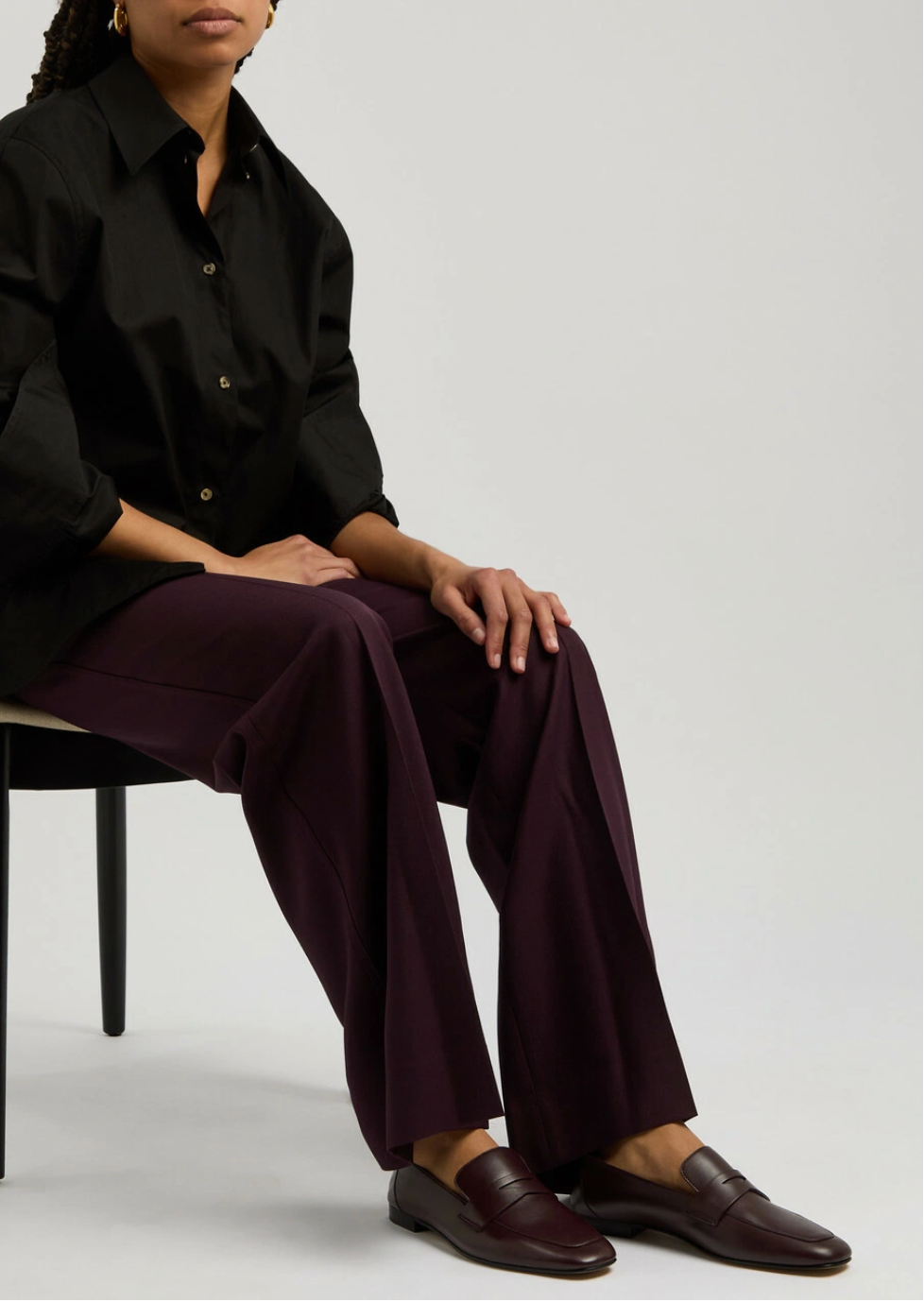 Mocassins SOFT LOAFER Bordeaux  Le Monde Béryl