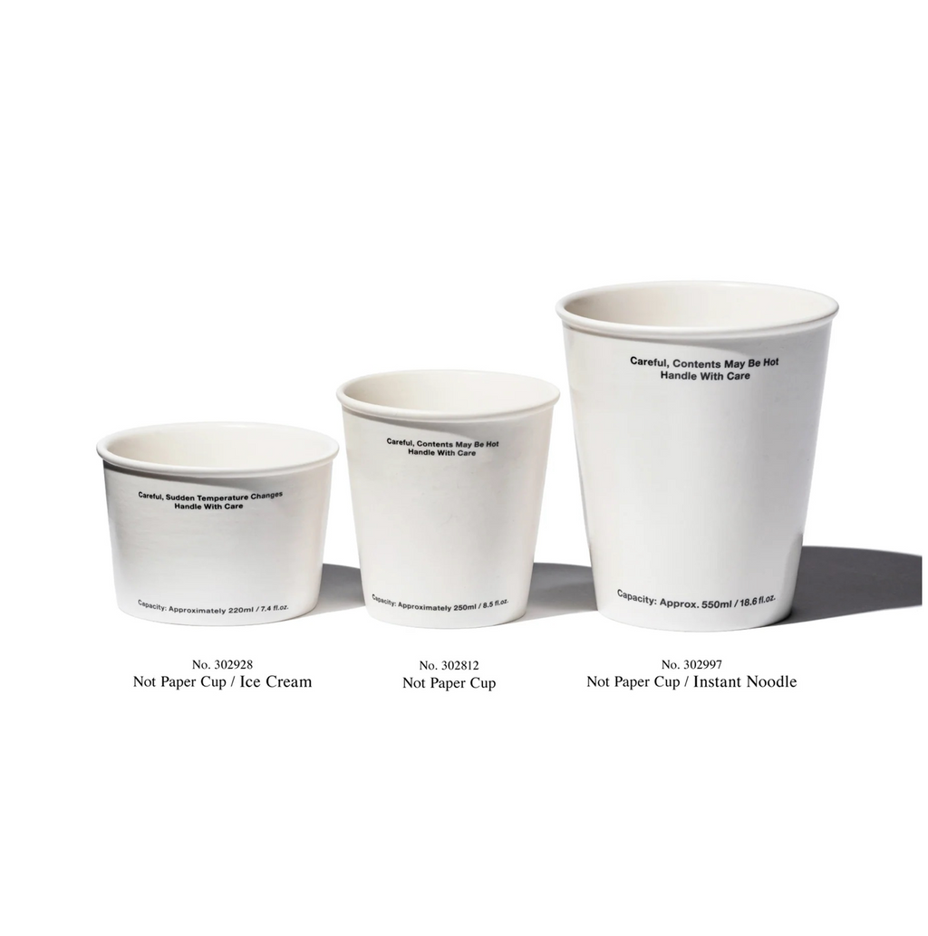 Not paper noodle cup Puebco