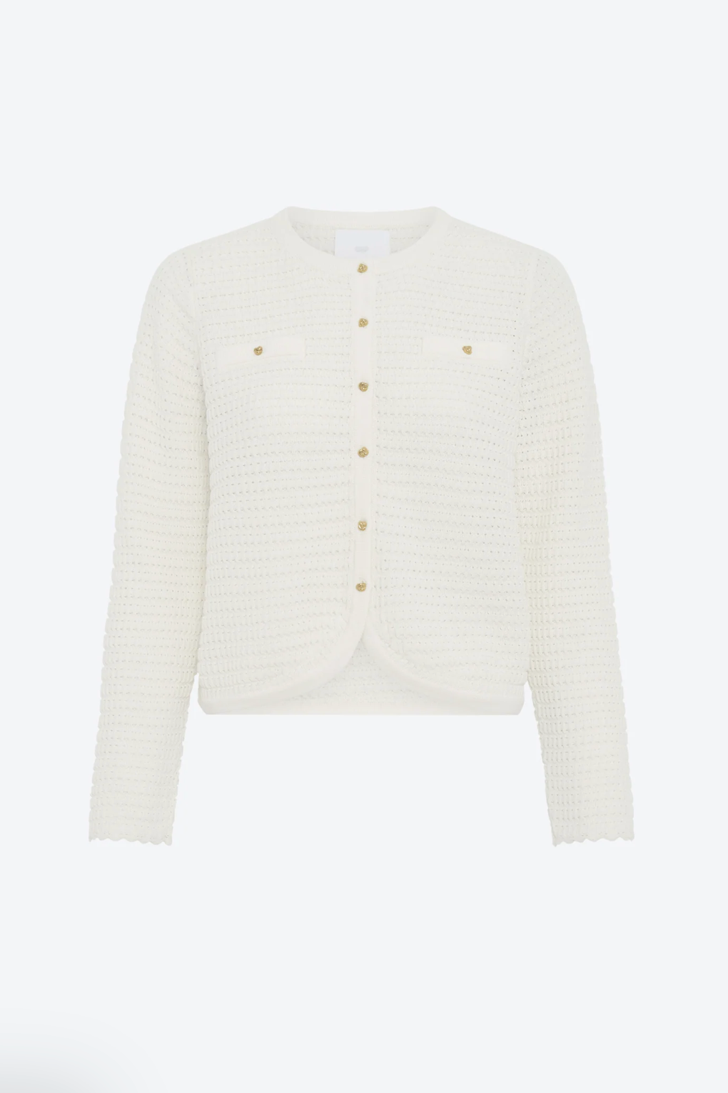 Cardigan Bégonia naturel