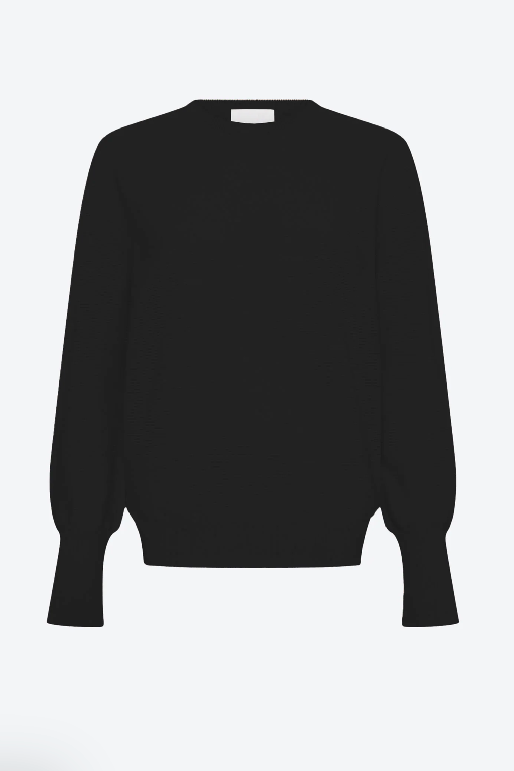 Pull col rond noir Molli