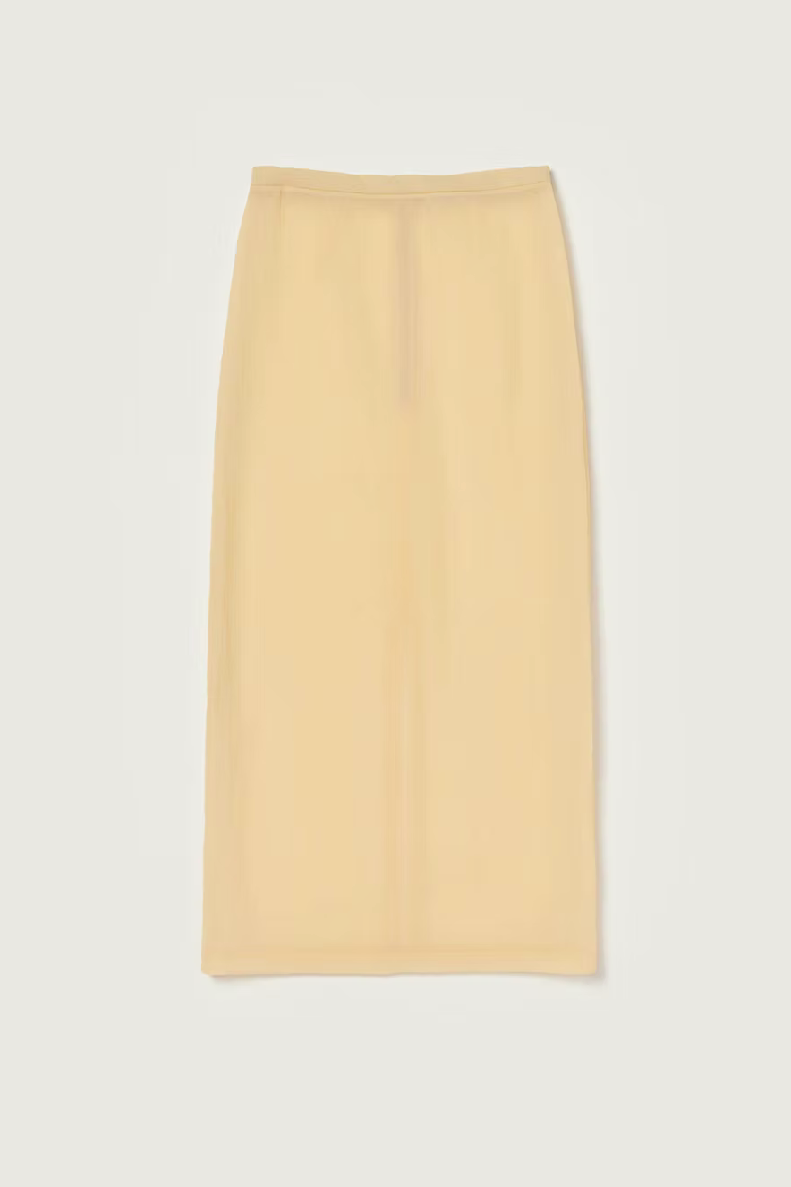 Jupe Yellow nylon Auralee