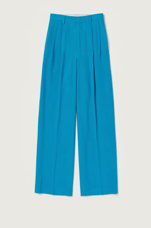 Pantalon BRUSHED SUPER FINE WOOL FLANNEL SLACKS