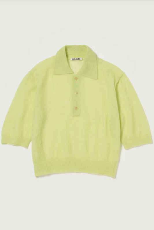 Polo en kid mohair Auralee