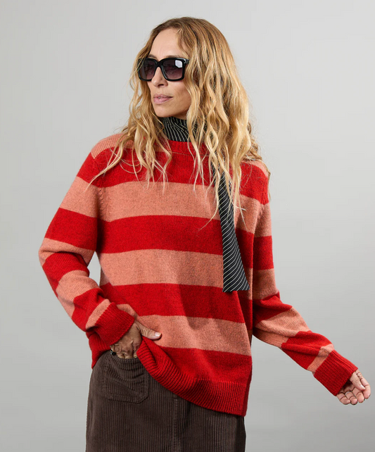 MARTIN STRIPES POPPY BLUSH 19