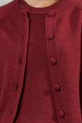 MAXI CARDIGAN MILA BRIQUE ALEXANDRA GOLOVANOFF