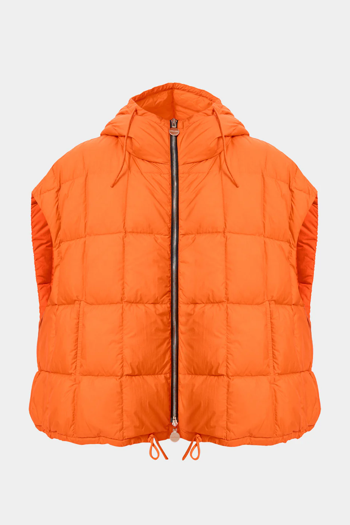 Veste sans manche cozy arco orange Ienki Ienki