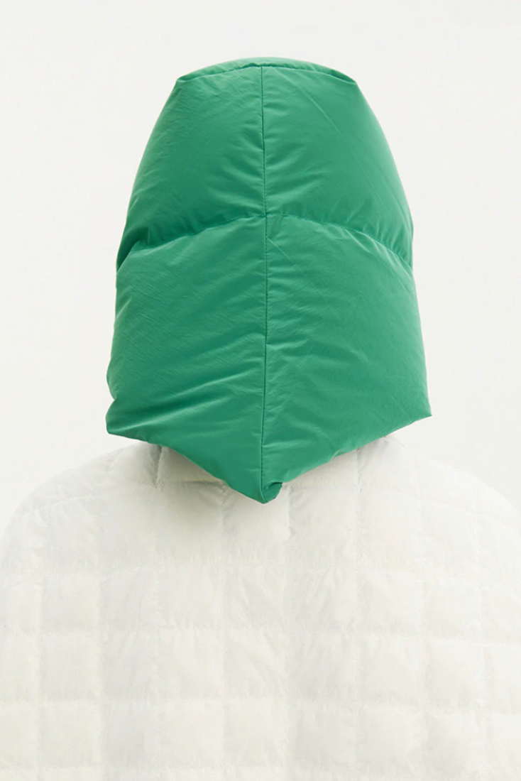 Ienki Ienki - Hustka Hood powder green